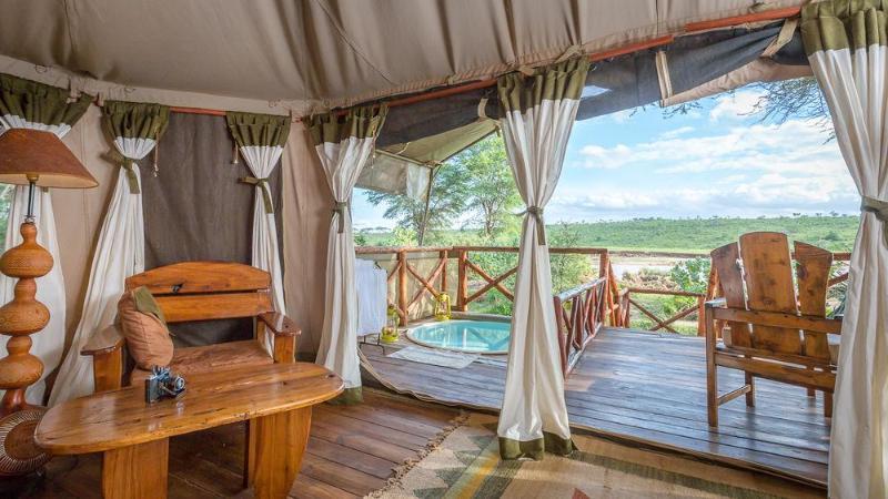 Elephant Bedroom Camp Archers Post Экстерьер фото